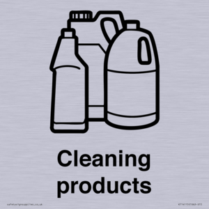 KT14115: Dementia Cleaning products sign