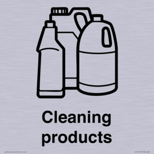 KT14115: Dementia Cleaning products sign