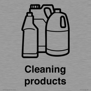 KT14115: Dementia Cleaning products sign