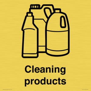 KT14115: Dementia Cleaning products sign