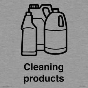 KT14115: Dementia Cleaning products sign