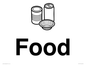 KT14117: Dementia food sign