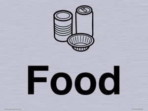 KT14117: Dementia food sign