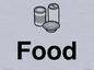 KT14117: Dementia food sign