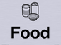 KT14117: Dementia food sign