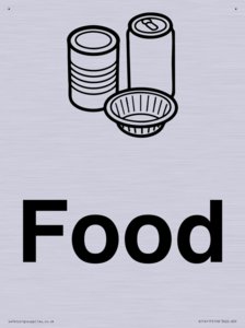 KT14117: Dementia food sign