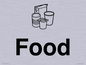 KT14120: Dementia food sign
