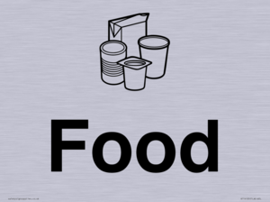 KT14120: Dementia food sign