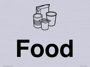 KT14120: Dementia food sign