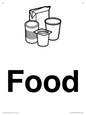 KT14120: Dementia food sign