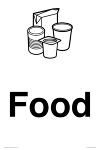 KT14120: Dementia food sign