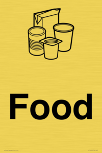 KT14120: Dementia food sign