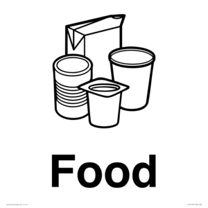 KT14120: Dementia food sign