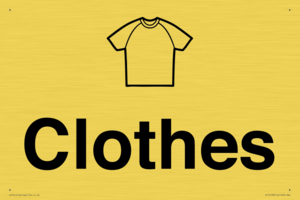 KT14123: Dementia clothes sign