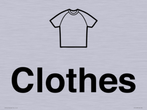 KT14123: Dementia clothes sign