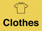 KT14123: Dementia clothes sign