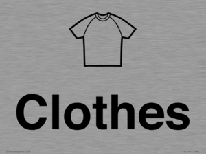 KT14123: Dementia clothes sign