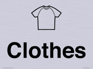 KT14123: Dementia clothes sign