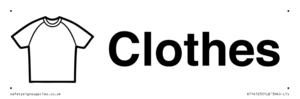 KT14123: Dementia clothes sign