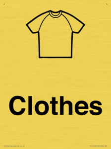 KT14123: Dementia clothes sign