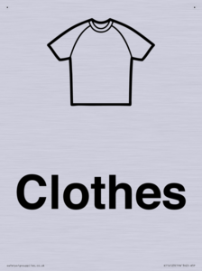 KT14123: Dementia clothes sign