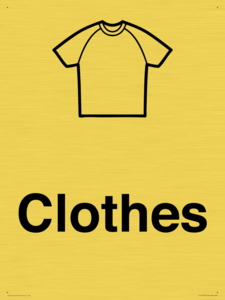 KT14123: Dementia clothes sign