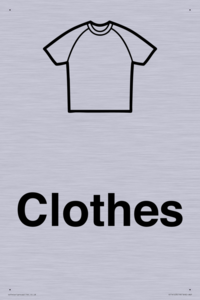 KT14123: Dementia clothes sign