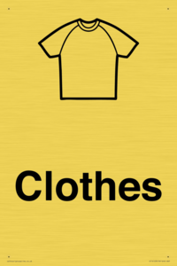 KT14123: Dementia clothes sign