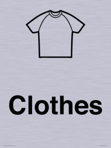 KT14123: Dementia clothes sign