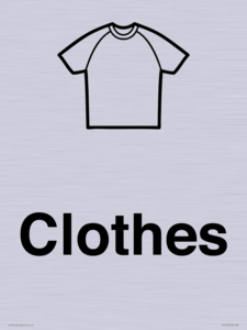 KT14123: Dementia clothes sign