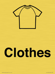 KT14123: Dementia clothes sign
