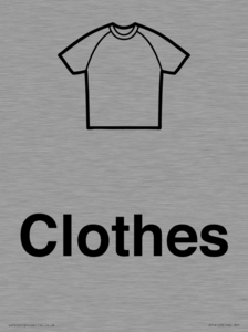 KT14123: Dementia clothes sign