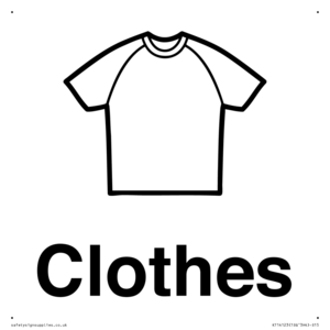 KT14123: Dementia clothes sign