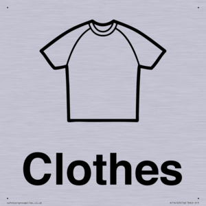 KT14123: Dementia clothes sign
