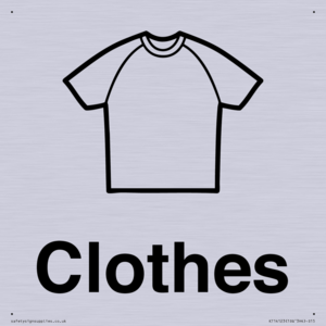 KT14123: Dementia clothes sign