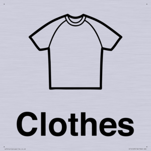 KT14123: Dementia clothes sign