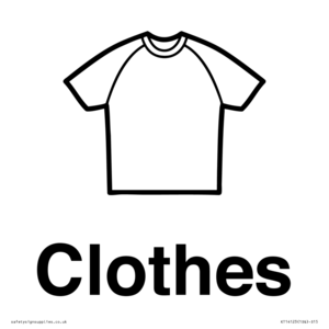 KT14123: Dementia clothes sign