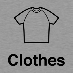 KT14123: Dementia clothes sign