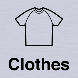 KT14123: Dementia clothes sign