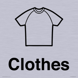 KT14123: Dementia clothes sign
