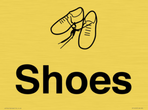 KT14125: Dementia shoes sign