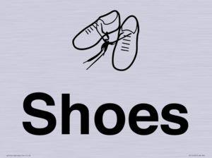 KT14125: Dementia shoes sign