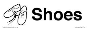 KT14125: Dementia shoes sign