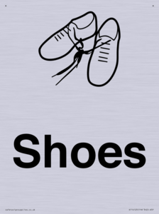 KT14125: Dementia shoes sign