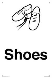 KT14125: Dementia shoes sign