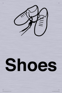 KT14125: Dementia shoes sign