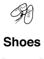 KT14125: Dementia shoes sign