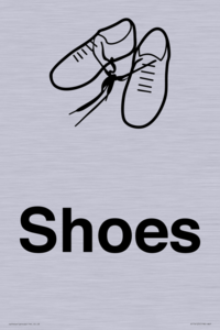 KT14125: Dementia shoes sign