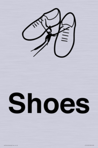 KT14125: Dementia shoes sign