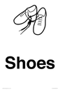 KT14125: Dementia shoes sign